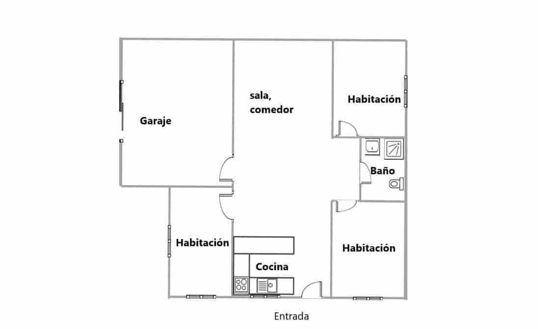 3 soveværelse Finca/Landehus til salg i Oria - € 95.000 (Ref: 8274707)