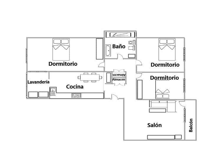3 soveværelse Lejlighed til salg i Fines - € 55.000 (Ref: 8331584)