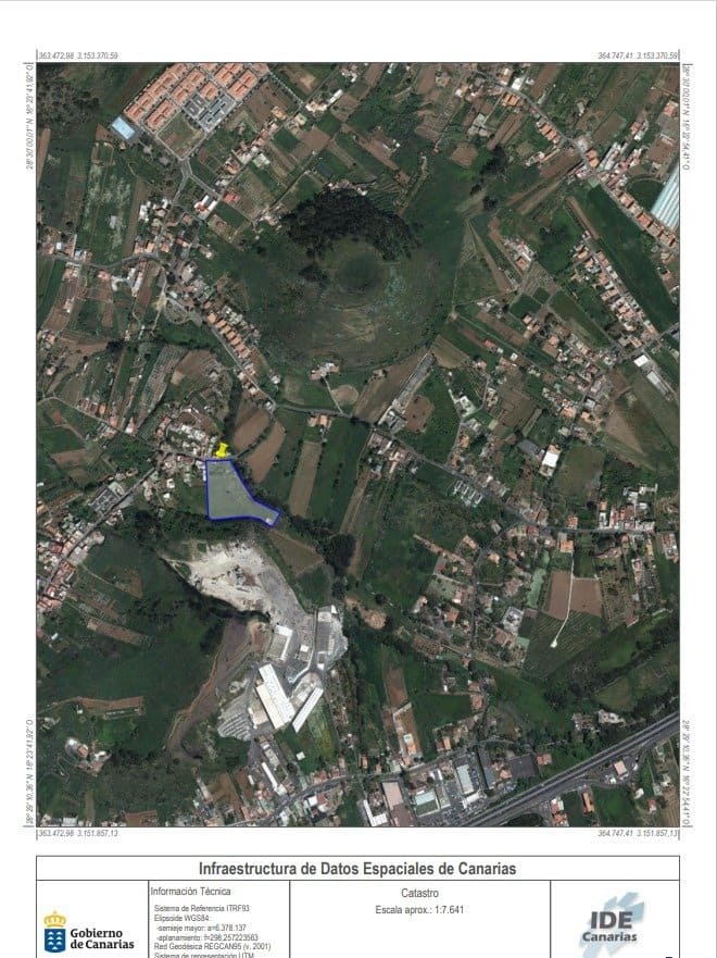 Tomt till salu i Tacoronte - 200 000 € (Ref: 9234870)