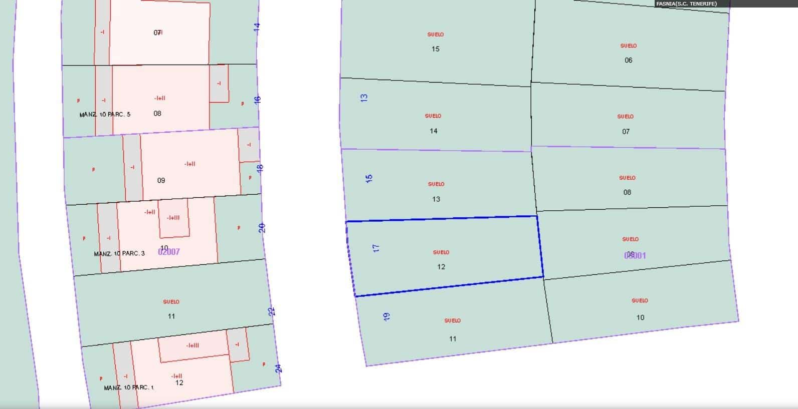 Byggegrund til salg i Fasnia - € 72.000 (Ref: 9257526)