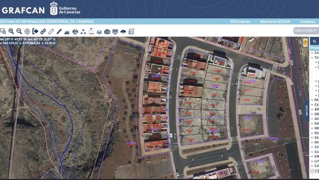 Area Edificabile in vendita in Fasnia - 72.000 € (Rif: 9257526)