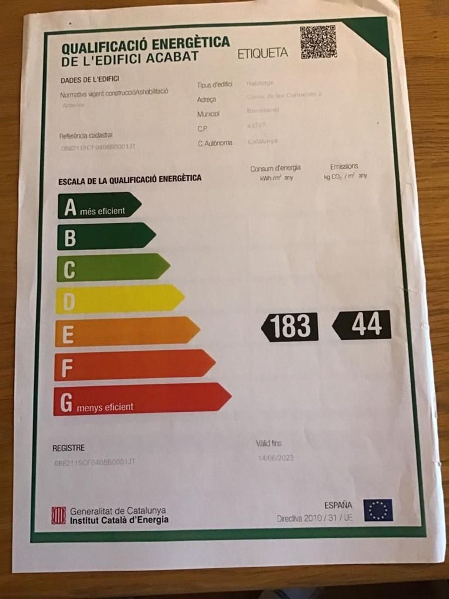 5 soverom Hus til salgs i Benissanet med garasje - € 265 000 (Ref: 9513170)