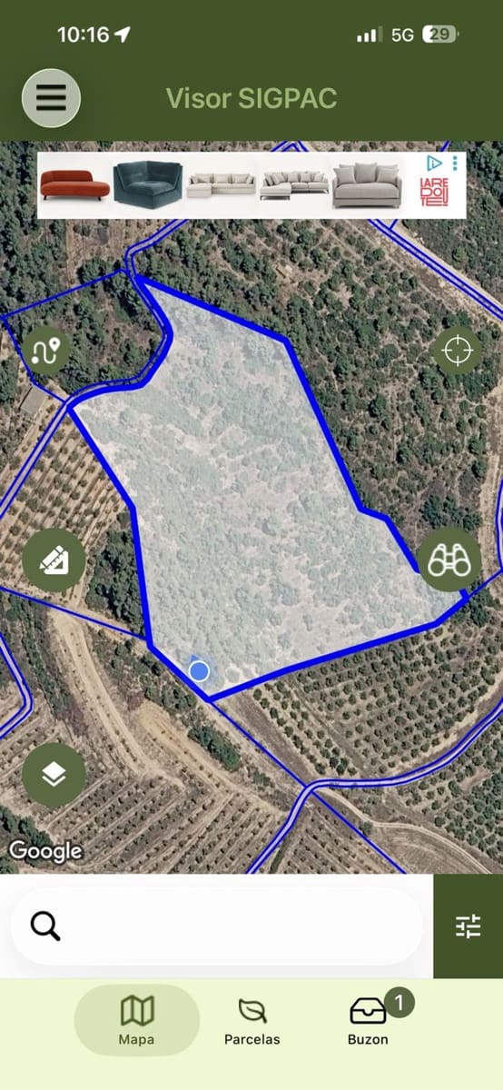 Mark till salu i Els Guiamets - 12 000 € (Ref: 9996555)