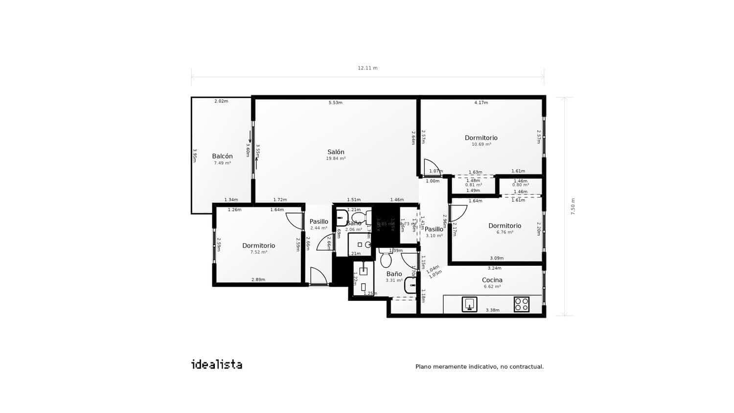 3 Zimmer Wohnung zu verkaufen in Vinaros - 184.000 € (Ref: 9355725)