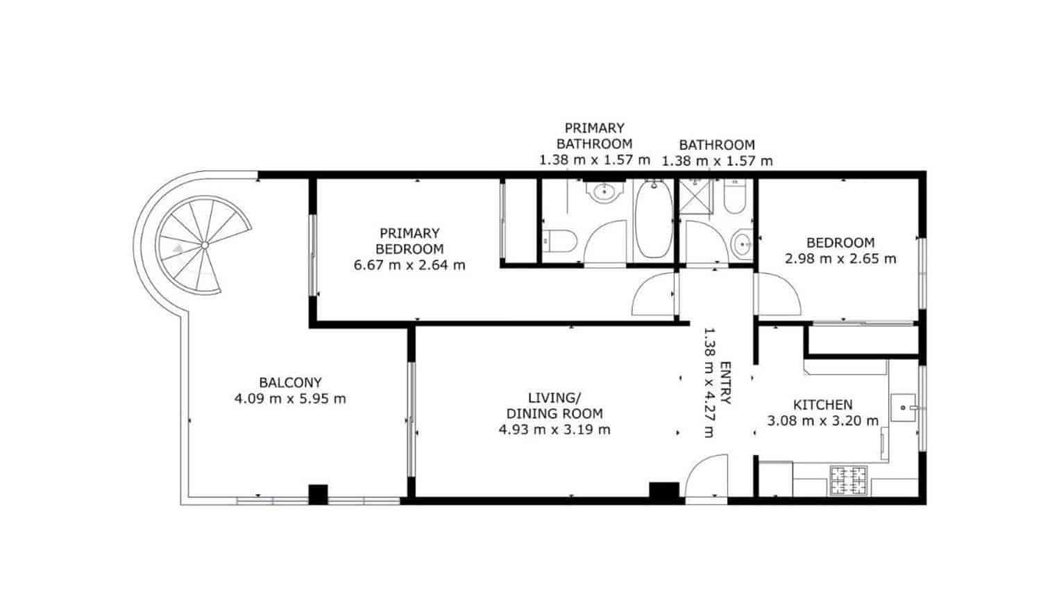2 Zimmer Wohnung zu verkaufen in Peniscola mit Pool - 219.000 € (Ref: 9875862)