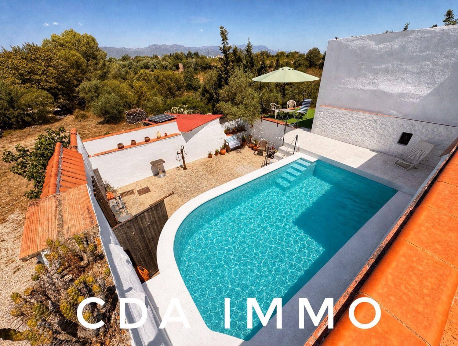2 makuuhuone Huvila myytävänä paikassa San Rafael del Rio / Sant Rafael del Riu mukana uima-altaan - 209 000 € (Ref: 9936045)