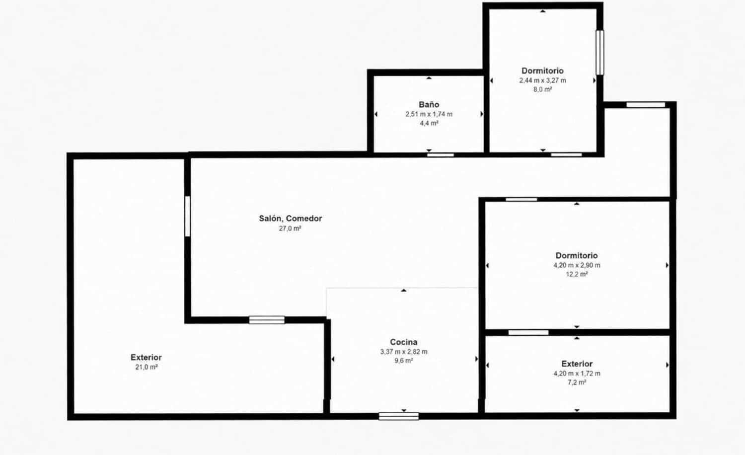 2 bedroom Flat for sale in Peniscola with pool - € 219,000 (Ref: 9962319)