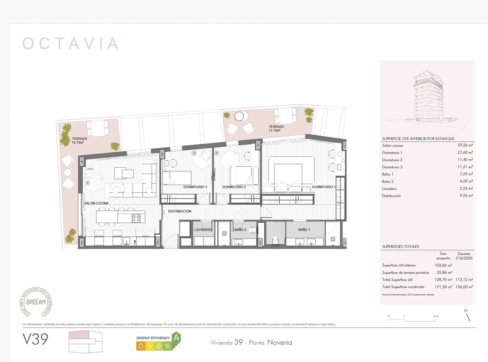 3 soveværelse Lejlighed til salg i Malaga by med swimmingpool garage - € 2.250.000 (Ref: 8893038)