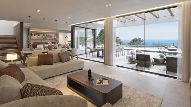 4 soverom Villa til salgs i Pinares de San Antón, Málaga by med svømmebasseng garasje - € 2 800 000 (Ref: 8893043)