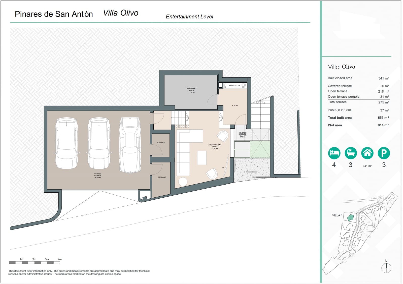 4 soverom Villa til salgs i Malaga by med svømmebasseng garasje - € 2 800 000 (Ref: 8893043)