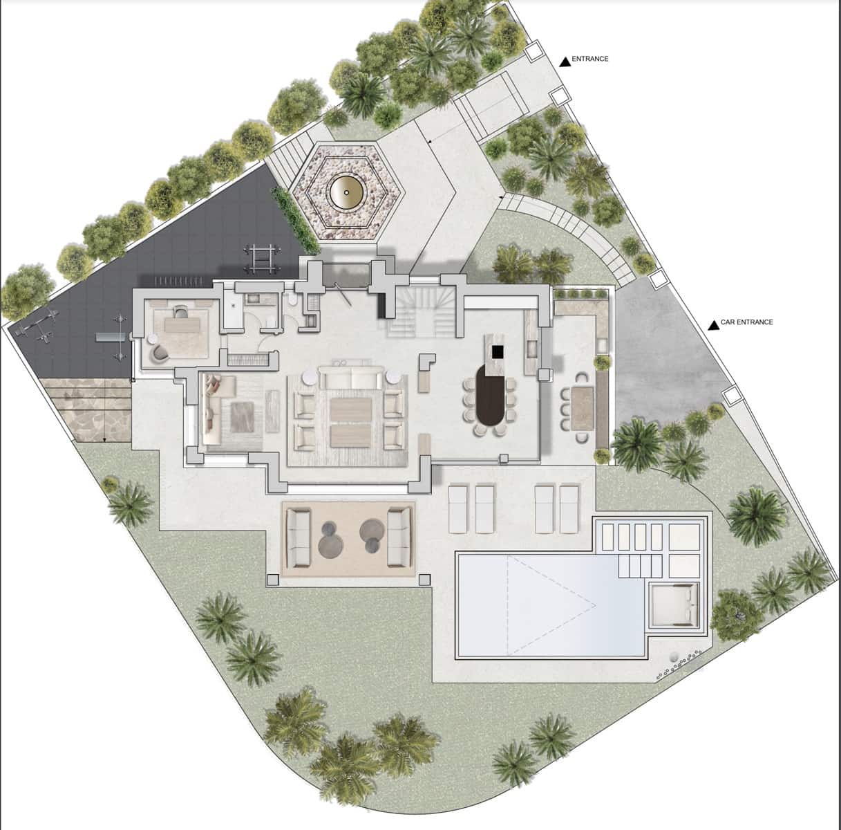 5 soveværelse Villa til salg i Los Arqueros med swimmingpool garage - € 5.495.000 (Ref: 8893045)