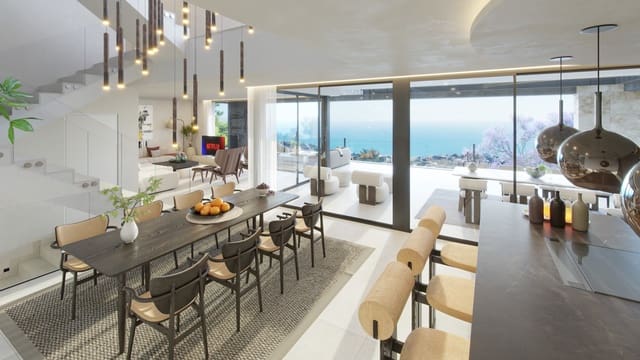 4 soverom Villa til salgs i Pinares de San Antón, Málaga by med svømmebasseng garasje - € 2 475 000 (Ref: 8905473)