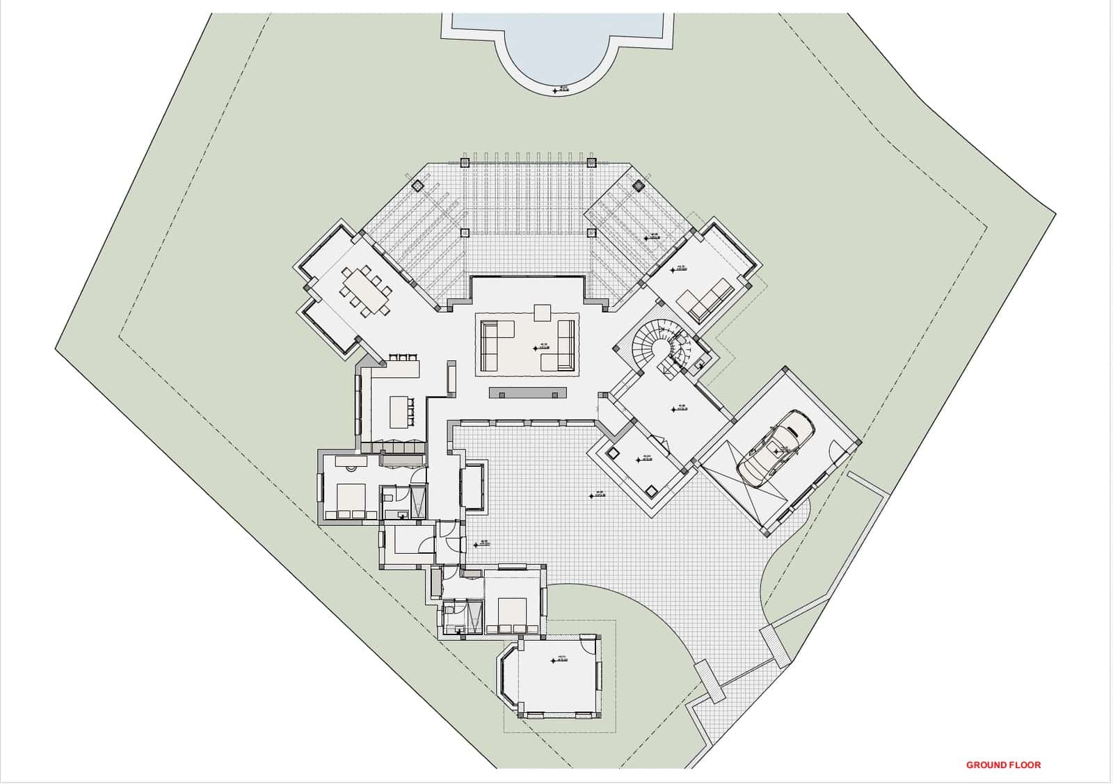 7 soverom Villa til salgs i Monte Halcones med svømmebasseng garasje - € 10 800 000 (Ref: 9236674)