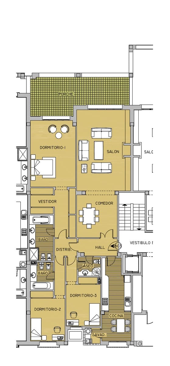 3 sovrum Lägenhet till salu i Marbella med pool garage - 1 195 000 € (Ref: 9450420)