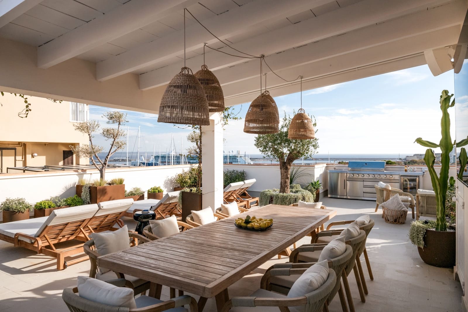 3 sovrum Takvåning till salu i Palma de Mallorca med pool garage - 1 750 000 € (Ref: 9452028)