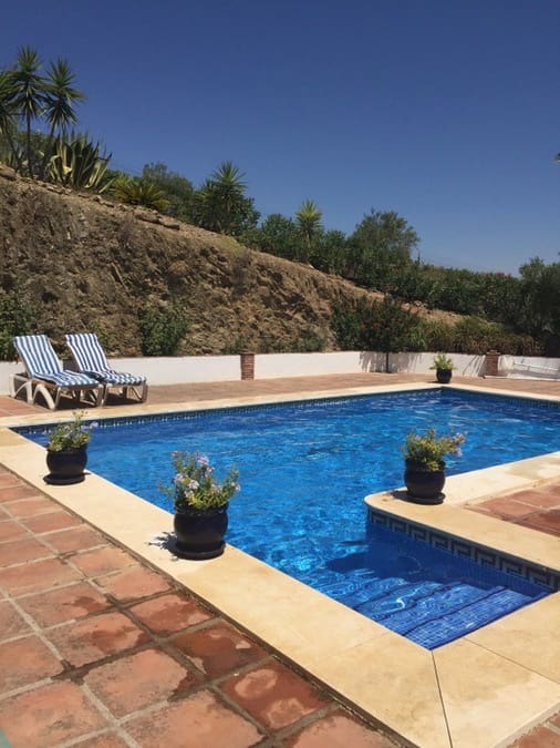 4 chambre Finca/Maison de Campagne à vendre à Pizarra avec piscine - 599 000 € (Ref: 9889248)