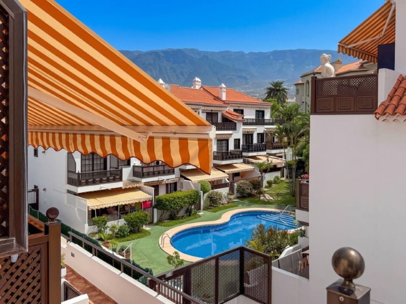 1 quarto Apartamento para venda em Puerto de la Cruz com piscina - 220 000 € (Ref: 10151108)