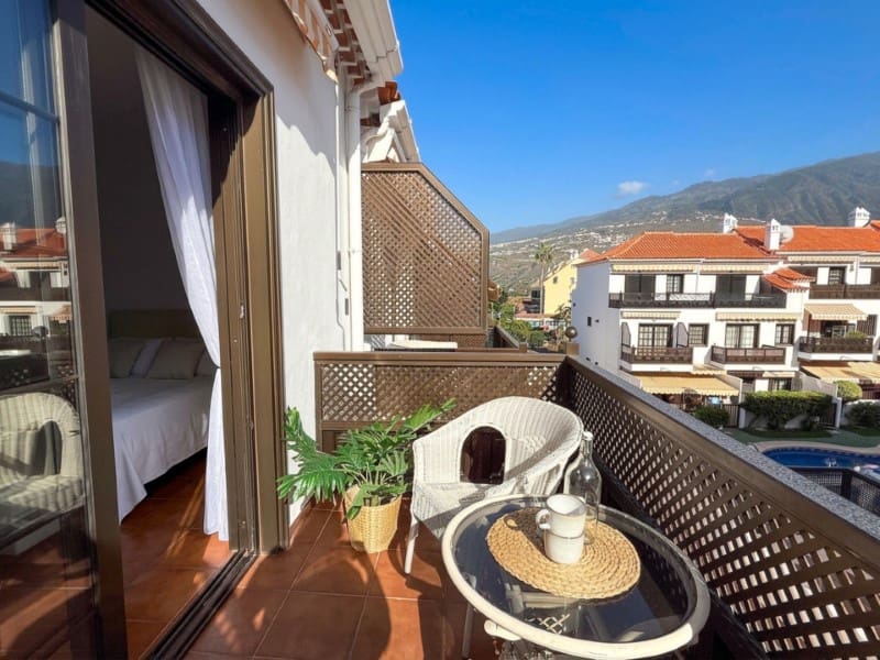 1 quarto Apartamento para venda em Puerto de la Cruz com piscina - 220 000 € (Ref: 10151108)