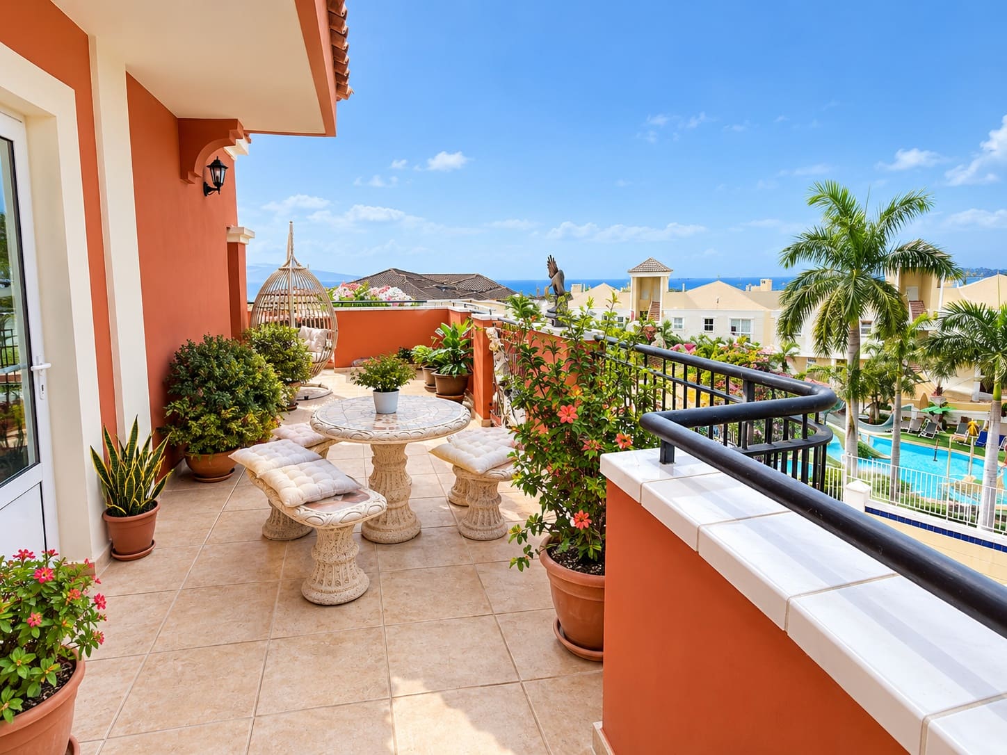 1 slaapkamer Appartement te huur in Costa Adeje met zwembad - € 1.500 (Ref: 10166055)