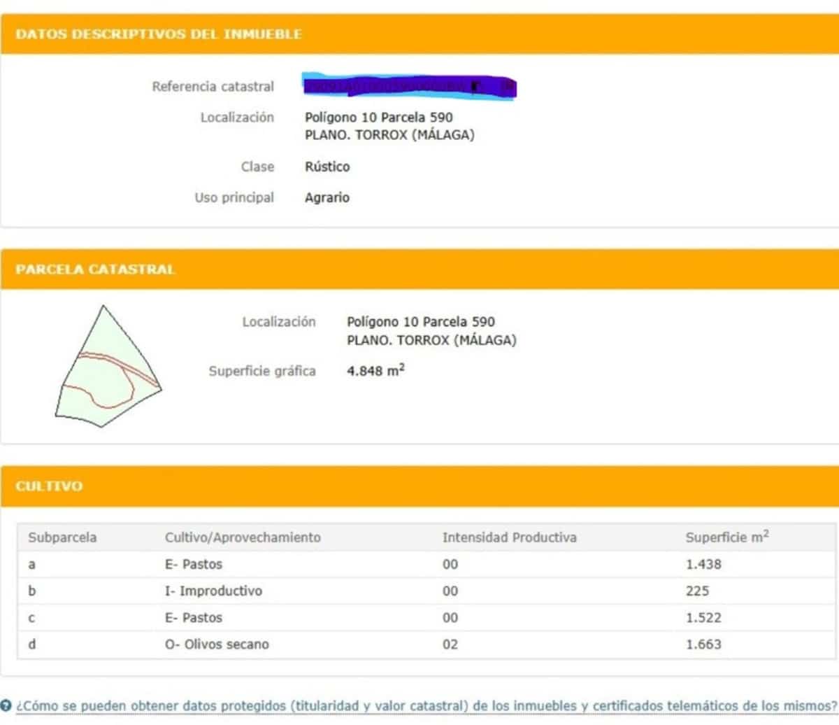 Mark till salu i Torrox - 39 995 € (Ref: 9404536)