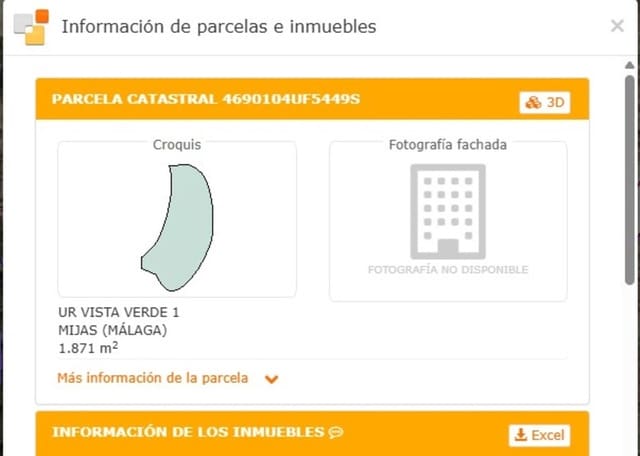 Undeveloped Land for sale in Mijas - € 500,000 (Ref: 9414412)