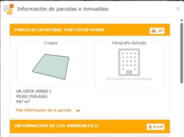 Building Plot for sale in Mijas - € 295,000 (Ref: 9414414)