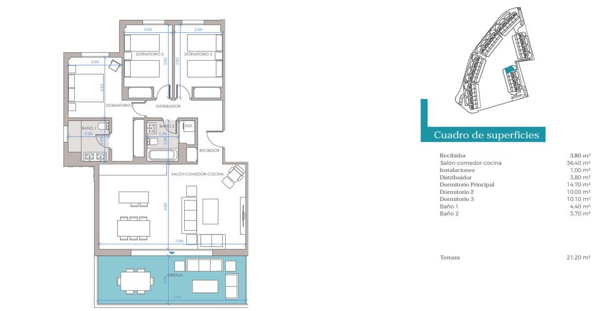 2 soveværelse Lejlighed til salg i Cancelada med swimmingpool garage - € 443.800 (Ref: 8600373)