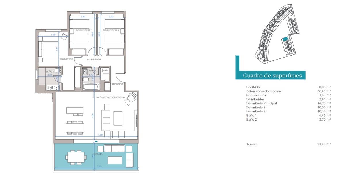 2 makuuhuone Huoneisto myytävänä paikassa Cancelada mukana uima-altaan 
autotalli - 418 800 € (Ref: 8600373)