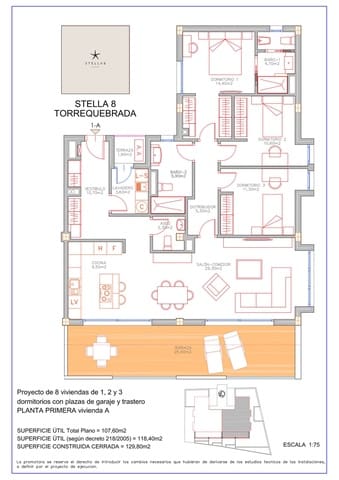 3 soveværelse Lejlighed til salg i Benalmádena med swimmingpool garage - € 680.000 (Ref: 8600378)