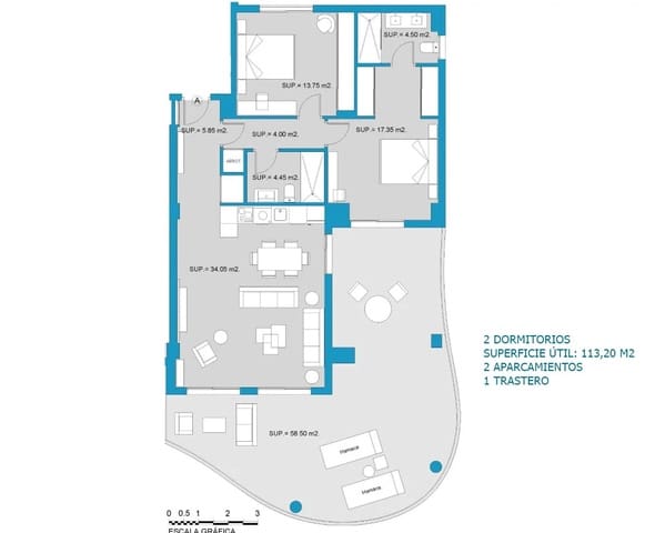 2 bedroom Apartment for sale in Mijas with pool garage - € 431,750 (Ref: 8600379)
