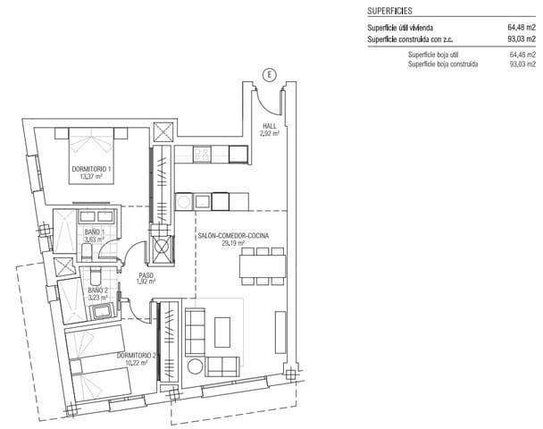 2 bedroom Apartment for sale in Estepona with pool garage - € 549,000 (Ref: 8600380)