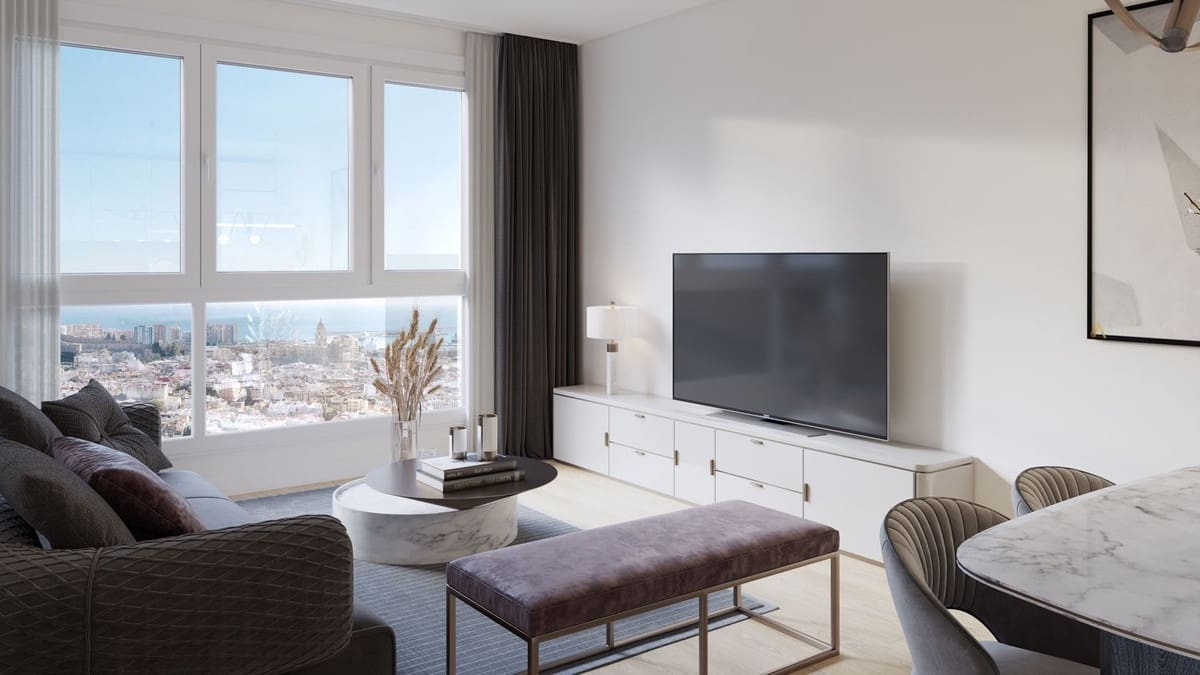 2 soveværelse Lejlighed til salg i Malaga by med garage - € 411.000 (Ref: 8600395)