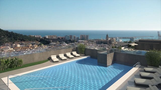 2 soveværelse Lejlighed til salg i Málaga by med garage - € 411.000 (Ref: 8600395)