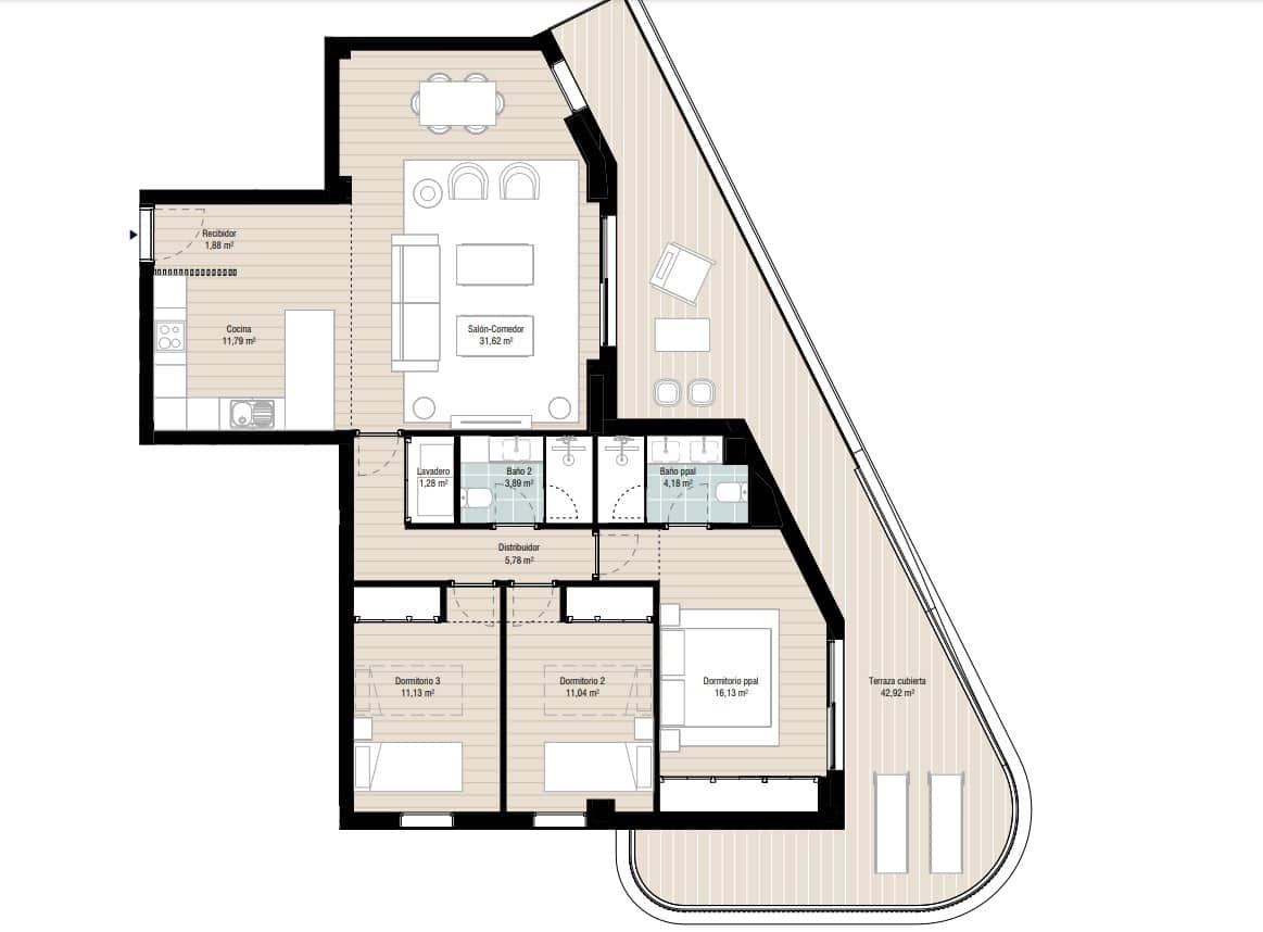 3 slaapkamer Appartement te koop in Marbella - € 880.000 (Ref: 8604890)