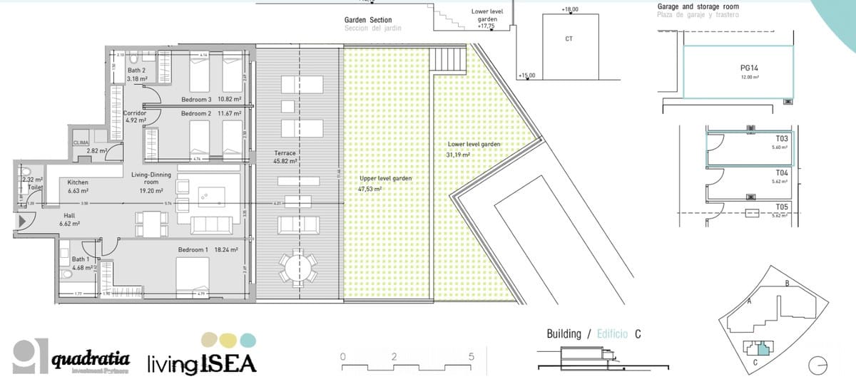 3 soverom Leilighet til salgs i Estepona med svømmebasseng garasje - € 405 000 (Ref: 8604891)