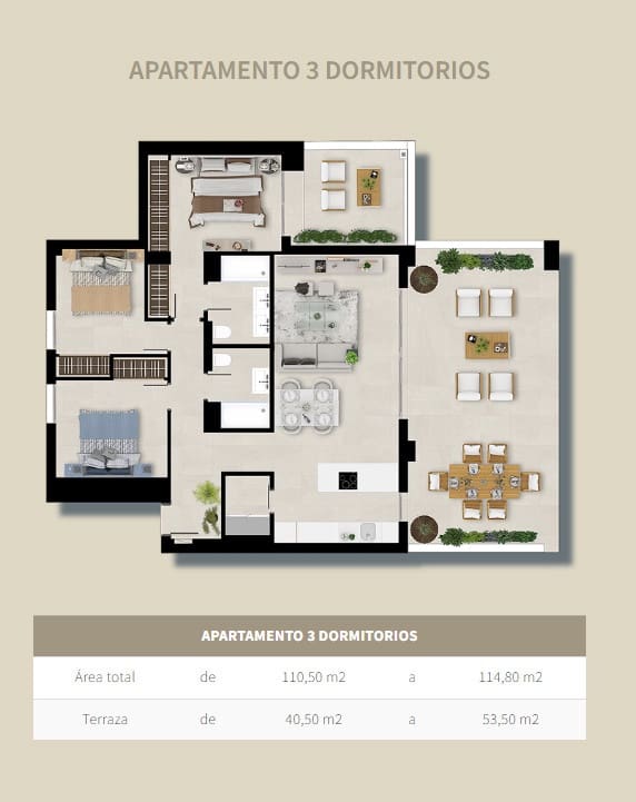 3 makuuhuone Kattohuoneisto myytävänä paikassa Marbella mukana uima-altaan 
autotalli - 950 000 € (Ref: 8604903)