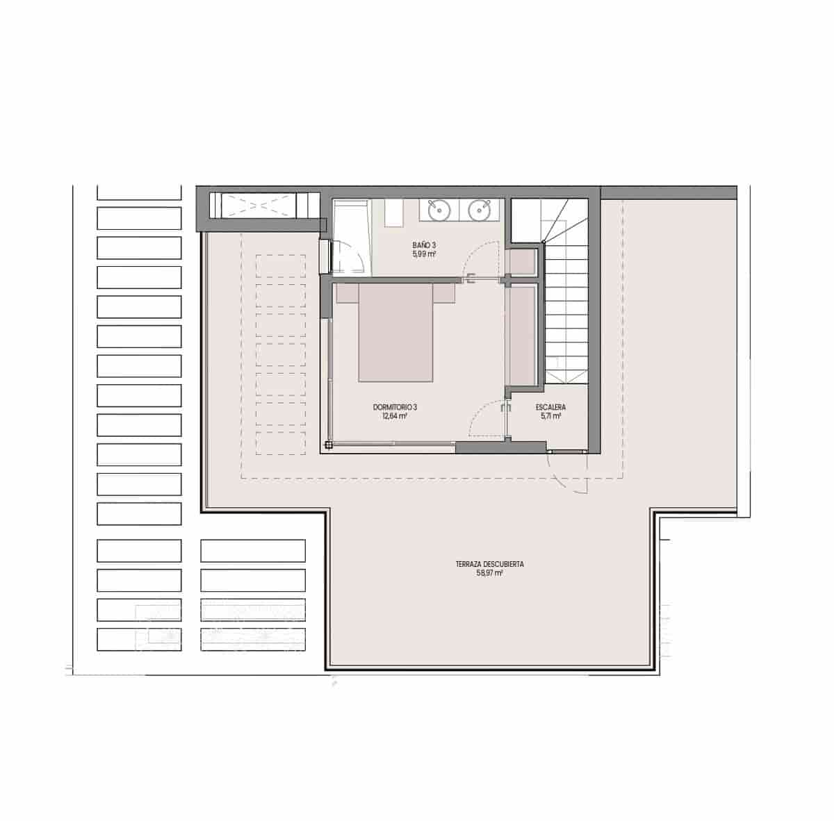 2 sypialnia Apartament na sprzedaż w Los Flamingos z basenem garażem - 743 000 € (Ref: 8604907)