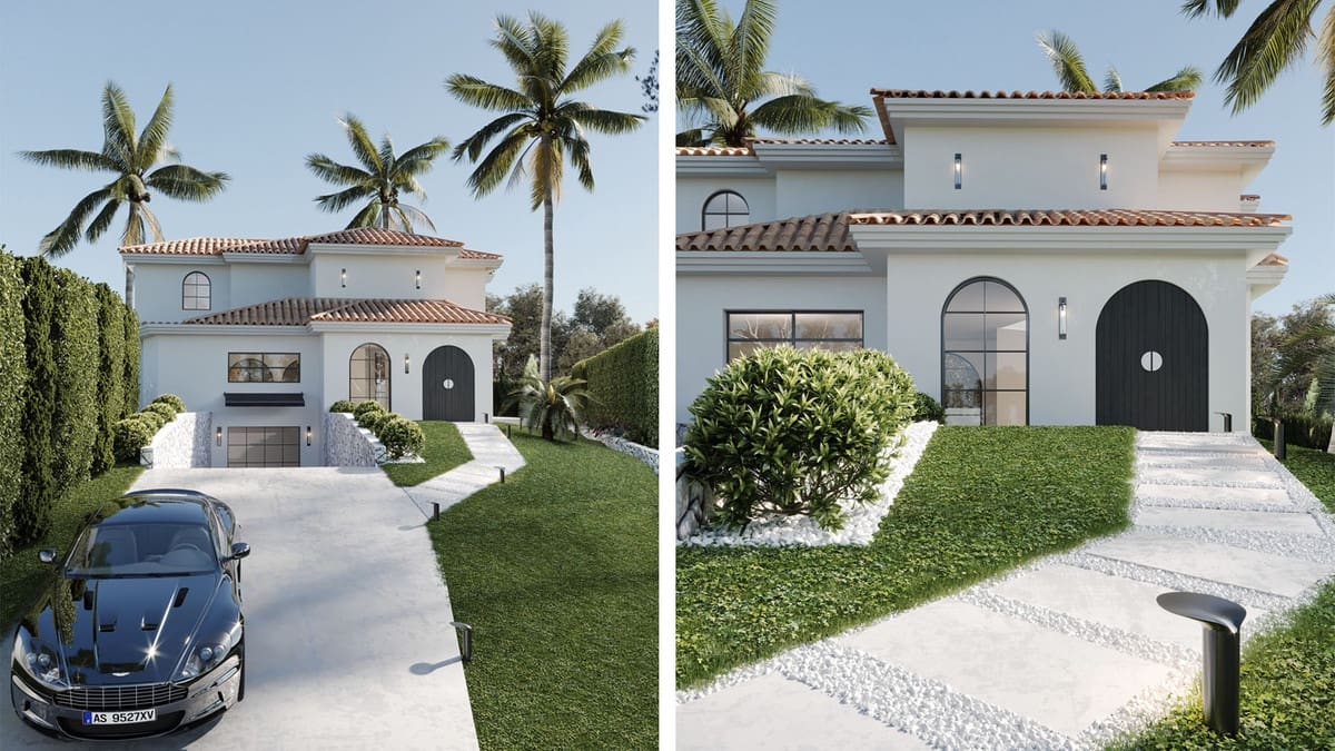 4 sypialnia Willa na sprzedaż w Marbella z basenem garażem - 5 000 000 € (Ref: 8605688)