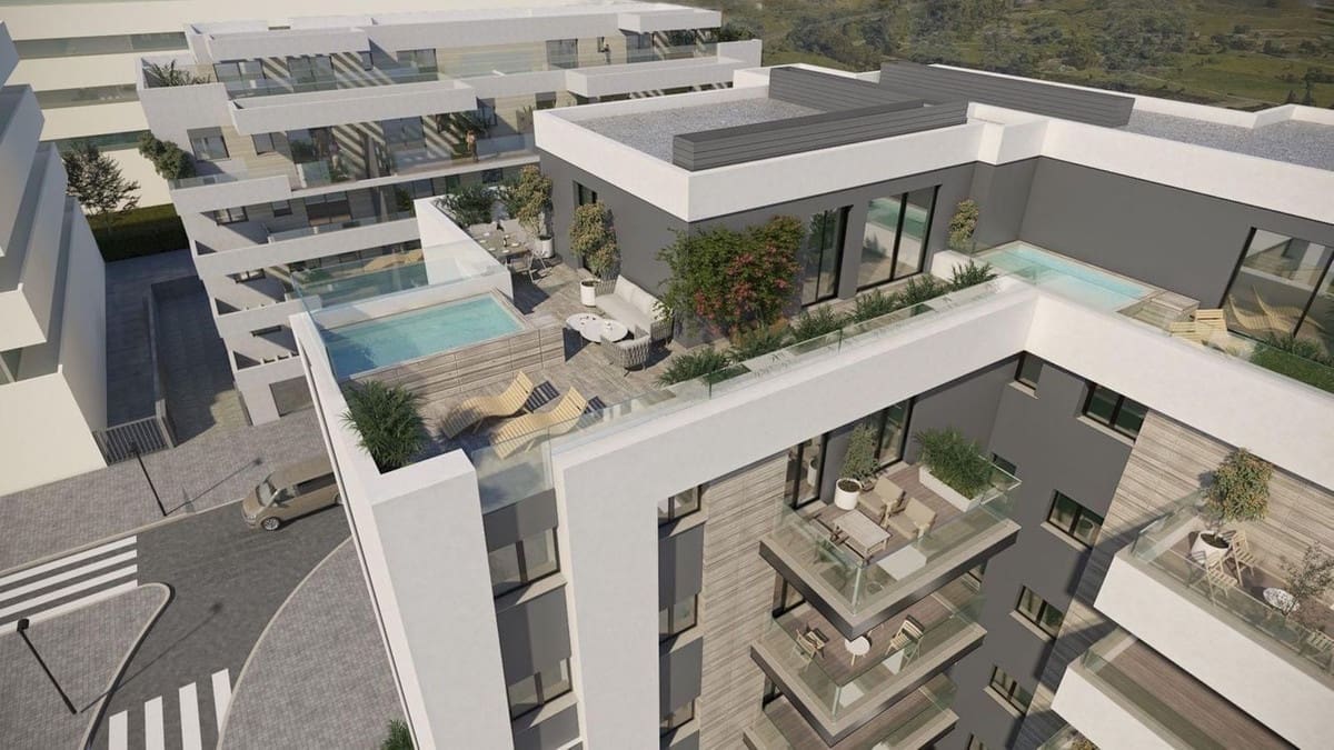 3 makuuhuone Huoneisto myytävänä paikassa Mijas Costa mukana uima-altaan 
autotalli - 369 000 € (Ref: 8609974)