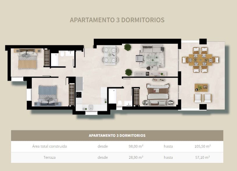 2 bedroom Apartment for sale in Estepona - € 375,000 (Ref: 8623281)