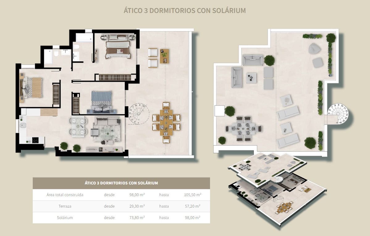 2 bedroom Apartment for sale in Estepona - € 375,000 (Ref: 8623281)