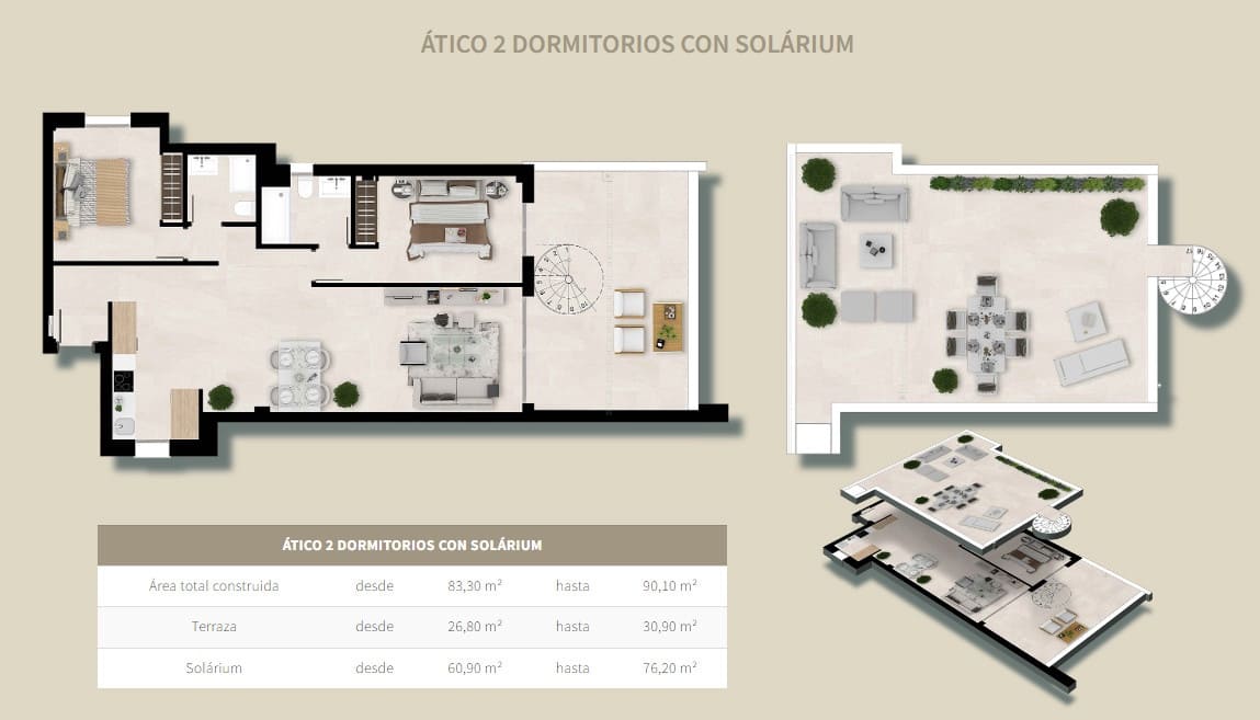 2 slaapkamer Appartement te koop in Estepona - € 375.000 (Ref: 8623281)