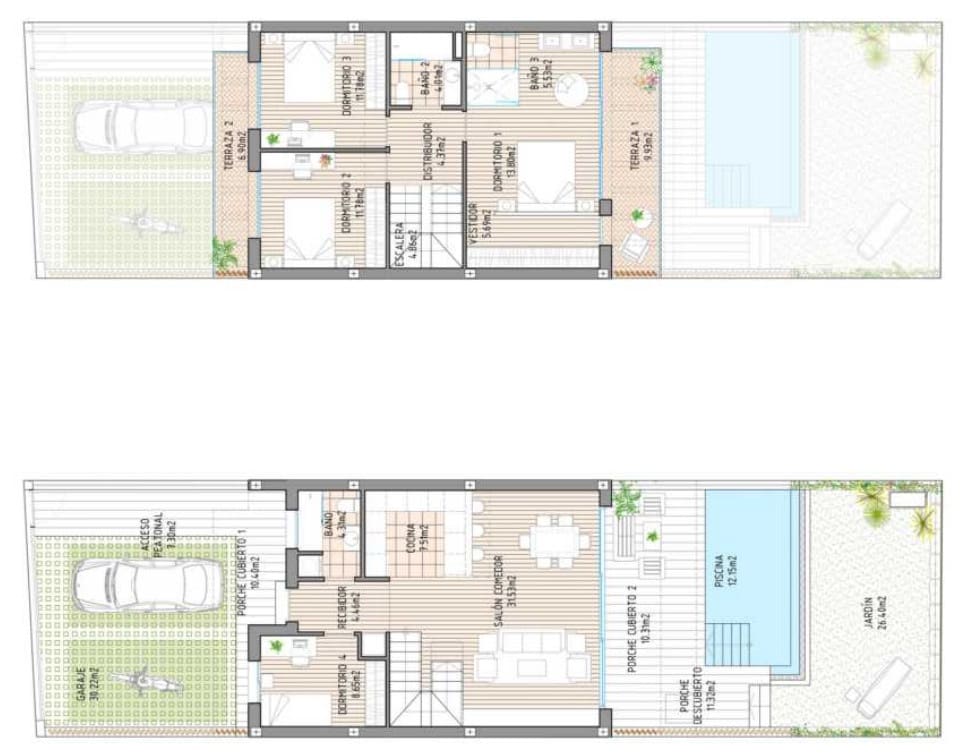 4 bedroom Townhouse for sale in Mijas with pool - € 868,000 (Ref: 8623499)