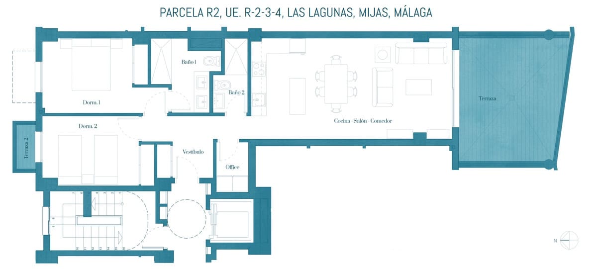 2 bedroom Apartment for sale in Mijas with garage - € 385,600 (Ref: 8625892)