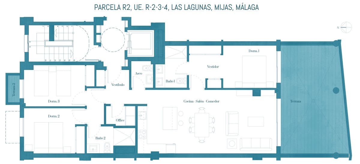 2 bedroom Apartment for sale in Mijas with garage - € 385,600 (Ref: 8625892)