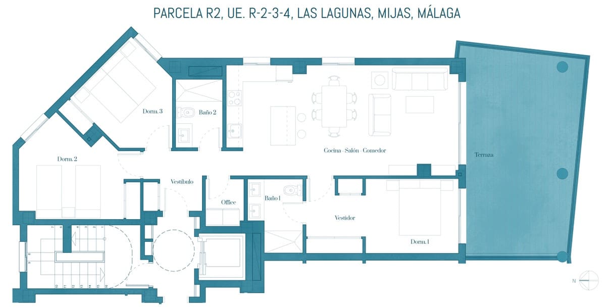 2 bedroom Apartment for sale in Mijas with garage - € 385,600 (Ref: 8625892)