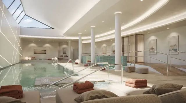 Apartamento de 2 habitaciones en Estepona en venta con piscina garaje - 434.000 € (Ref: 8693266)