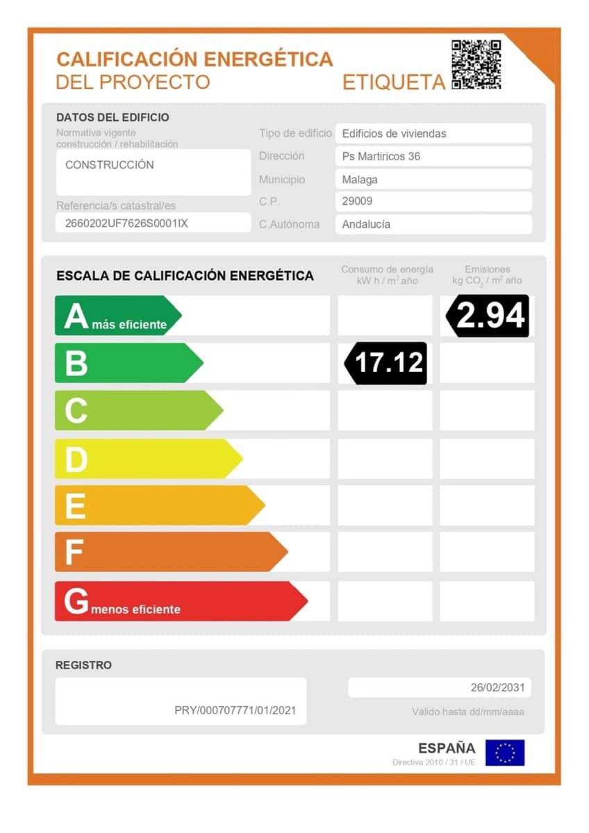 2 soveværelse Lejlighed til salg i Malaga by med garage - € 393.000 (Ref: 8987139)