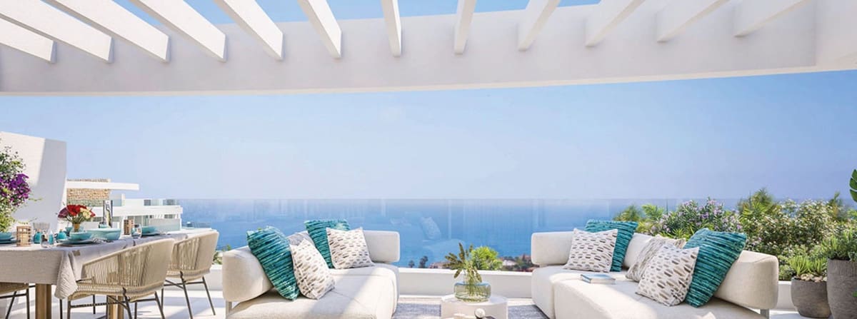 3 chambre Penthouse à vendre à La Cala de Mijas - 1 100 000 € (Ref: 9008217)