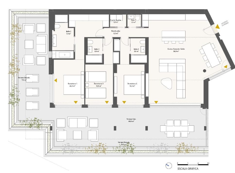 3 makuuhuone Huoneisto myytävänä paikassa Benahavis - 1 550 000 € (Ref: 9193046)
